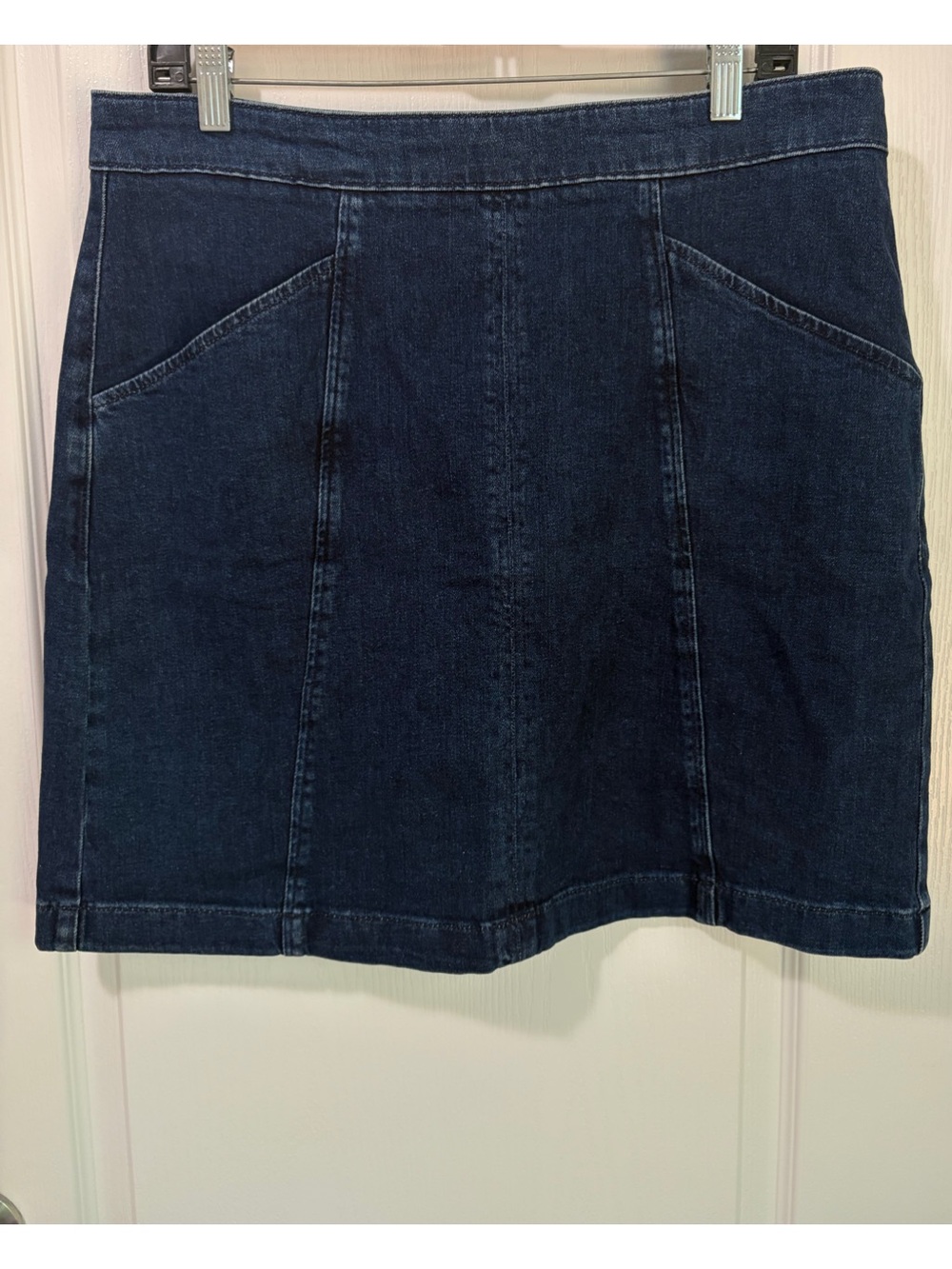 Boden Denim Above Knee Jean Skirt